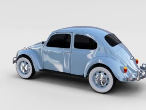 vw besouro rev Modelo 3D