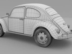 vw besouro rev Modelo 3D