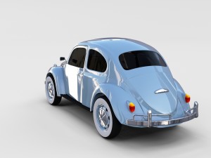 vw beetle rev 3D Модель