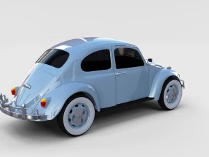 vw besouro rev Modelo 3D