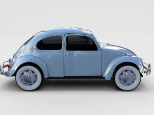 vw besouro rev Modelo 3D
