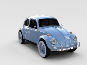 vw beetle rev 3D Модель