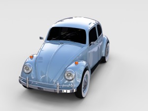 vw beetle rev 3D Модель