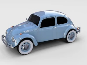 vw besouro rev Modelo 3D