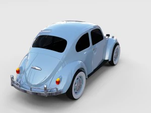 vw besouro rev Modelo 3D