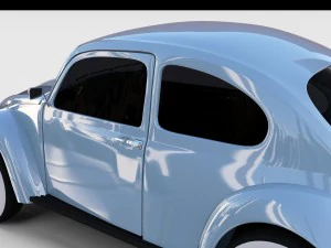 vw besouro rev Modelo 3D