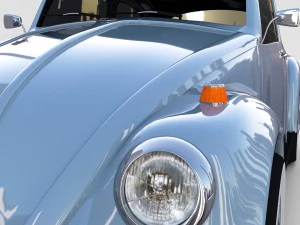 vw besouro rev Modelo 3D