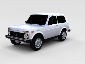 lada niva rev 3D Model