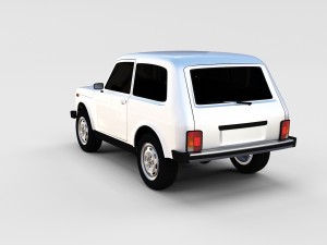lada niva rev Model 3D
