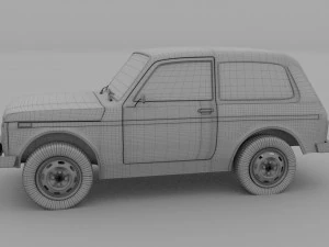 lada niva rev 3D Model