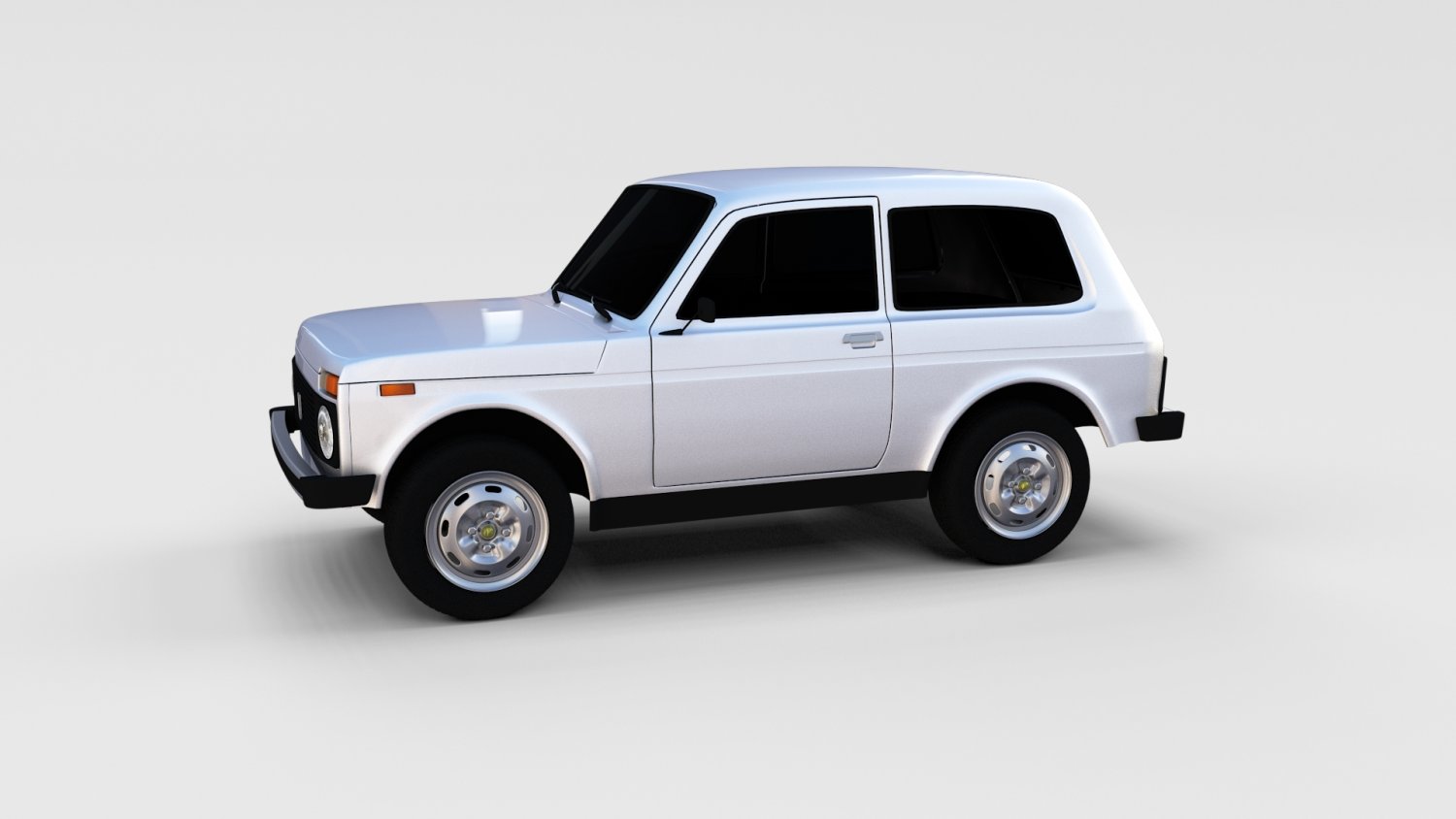 lada niva rev 3D Модель in Компактные 3DExport