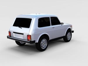 lada niva rev Model 3D