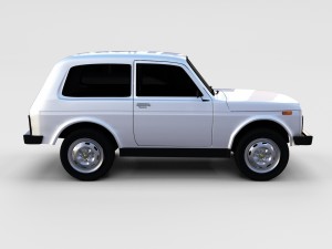lada niva rev Model 3D