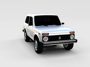 lada niva rev 3D Model