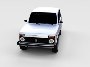 lada niva rev Model 3D