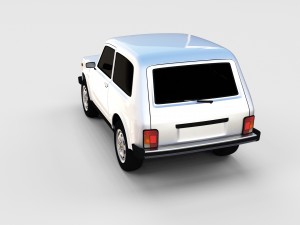 lada niva rev Model 3D