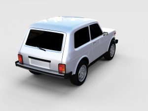 lada niva rev Model 3D