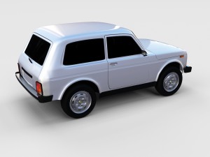 lada niva rev Model 3D