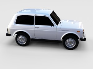 lada niva rev Model 3D