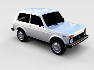 lada niva rev Model 3D
