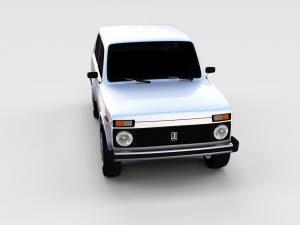 lada niva rev Model 3D