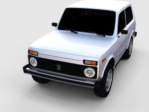 lada niva rev Model 3D