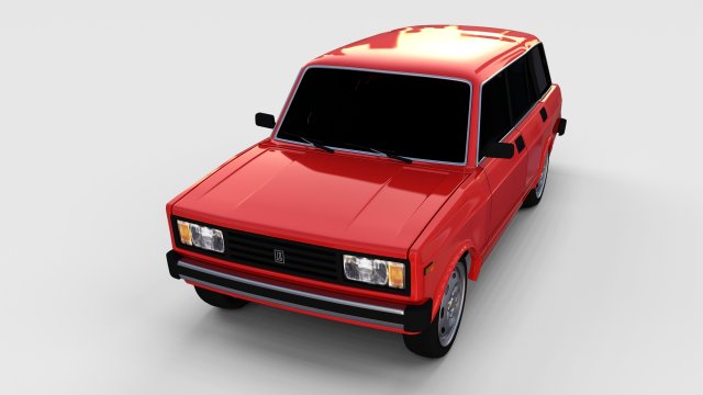 lada riva rev 3D Model .c4d .max .obj .3ds .fbx .stl .blend 