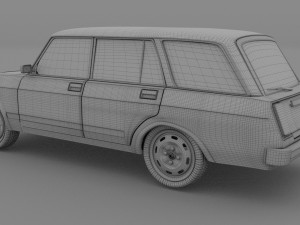 lada riva rev 3D Model