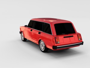 lada riva rev 3D Model