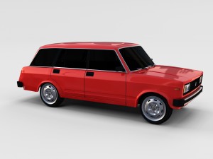 lada riva rev 3D Model