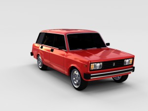 lada riva rev 3D Model