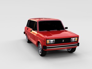 lada riva rev 3D Model