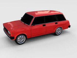 lada riva rev 3D Model