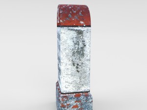 low poly milestone 3D Model