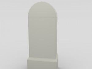 low poly milestone 3D Model