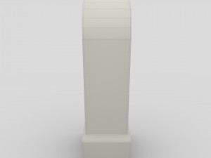 low poly milestone 3D Model