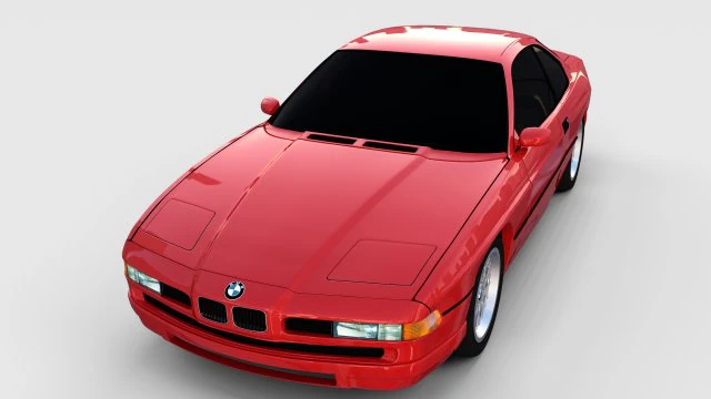 bmw serie 8 e31 rev Modello 3D .c4d .max .obj .3ds .fbx .stl .blend 