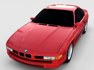 bmw 8 series e31 rev 3D Model