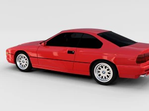 bmw serie 8 e31 rev Modello 3D