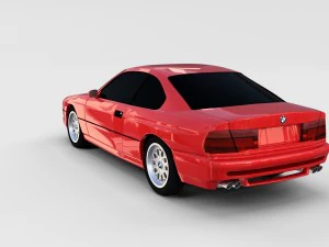 bmw serie 8 e31 rev Modello 3D