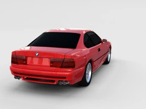 bmw serie 8 e31 rev Modello 3D