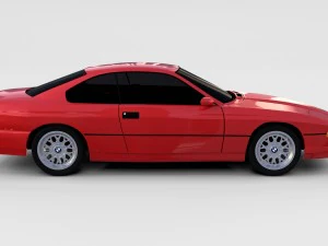 bmw serie 8 e31 rev Modello 3D