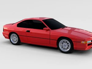 bmw serie 8 e31 rev Modello 3D