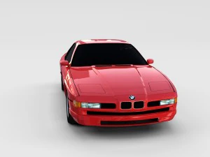 bmw serie 8 e31 rev Modello 3D