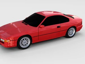 bmw serie 8 e31 rev Modello 3D