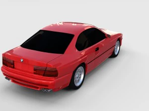 bmw serie 8 e31 rev Modello 3D