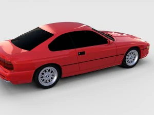 bmw serie 8 e31 rev Modello 3D