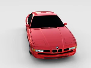 bmw serie 8 e31 rev Modello 3D
