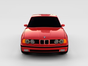 5 series bmw e34 rev 3Dモデル