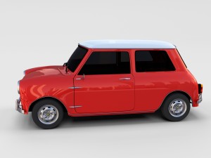 mini cooper rev Model 3D